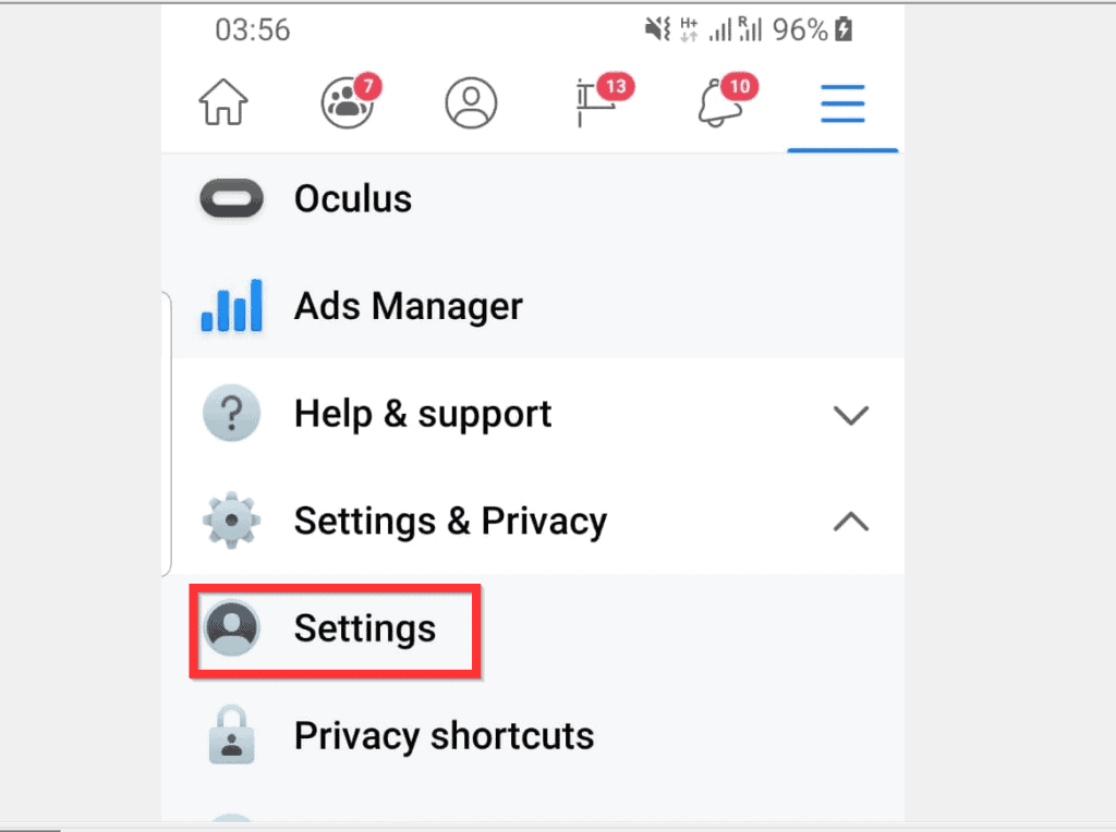 How to Turn off Chat on Facebook from Android App