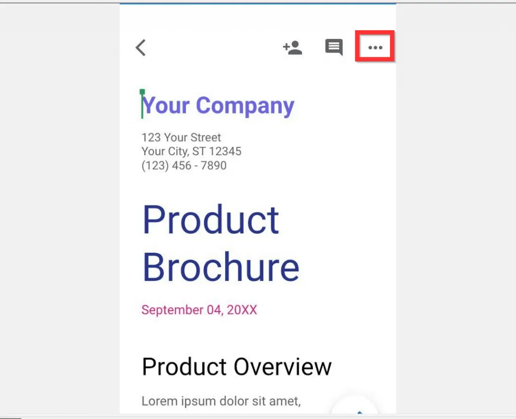 How to Email a Google Doc from iPhone