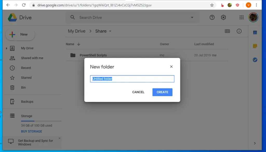 How to Copy a Folder in Google Drive from a Browser