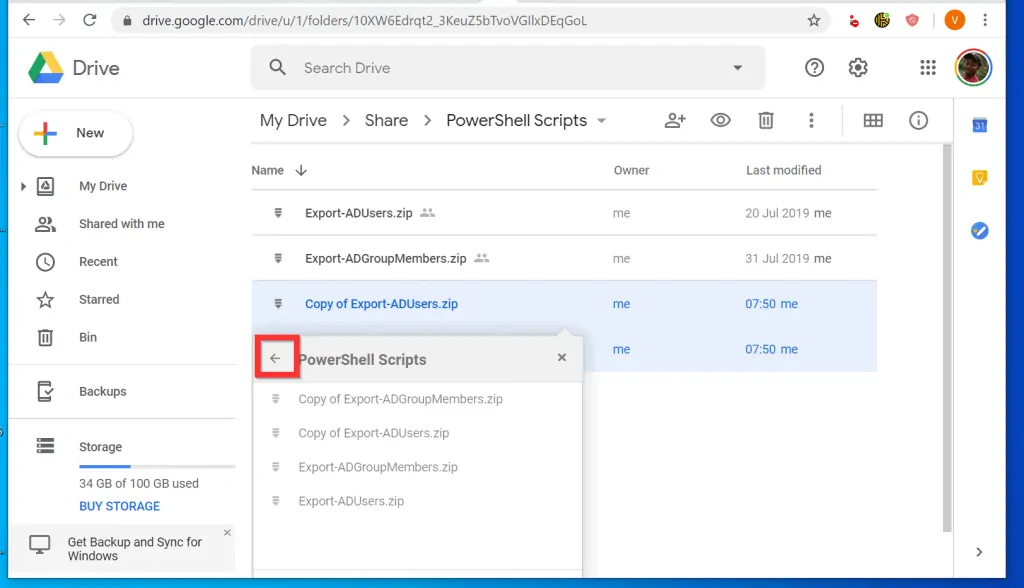 How to Copy a Folder in Google Drive from a Browser