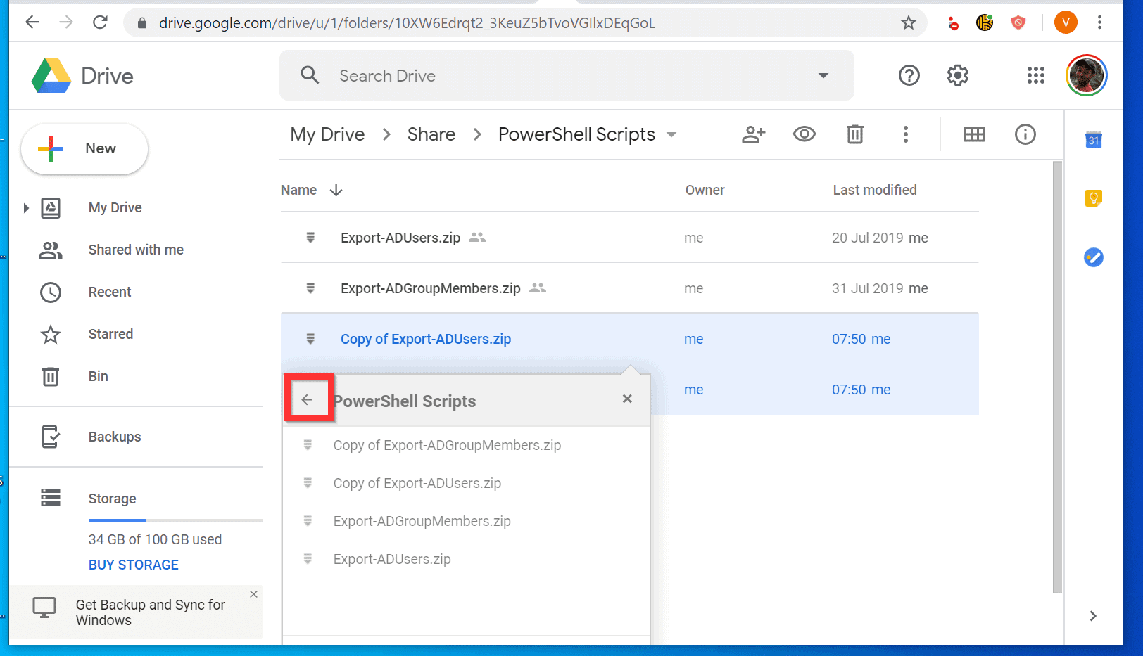 How to Copy a Folder in Google Drive on a Browser or Backup & Sync App