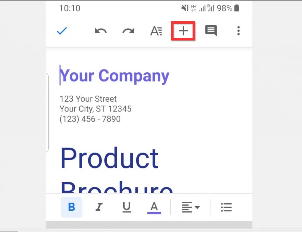 How to Add Page Numbers in Google Docs from Android and iPhone