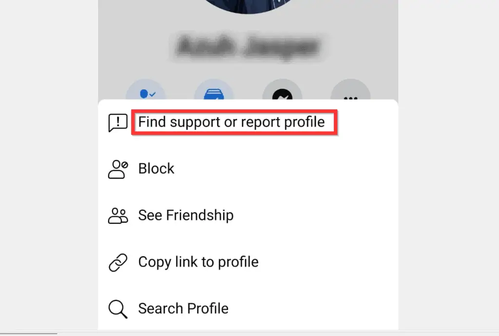 How to Report Someone on Facebook from Android or iPhone