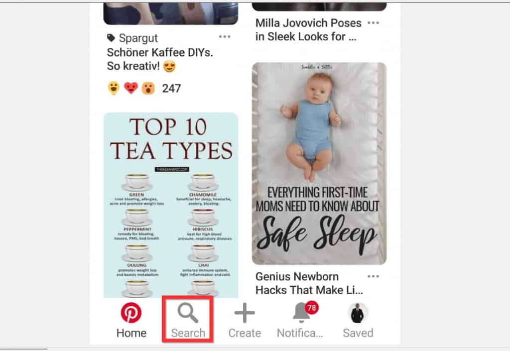 How to Follow Someone on Pinterest on Android