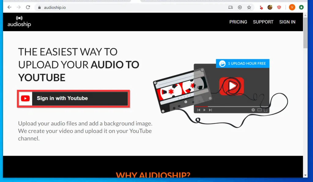 How to Upload MP3 to YouTube
