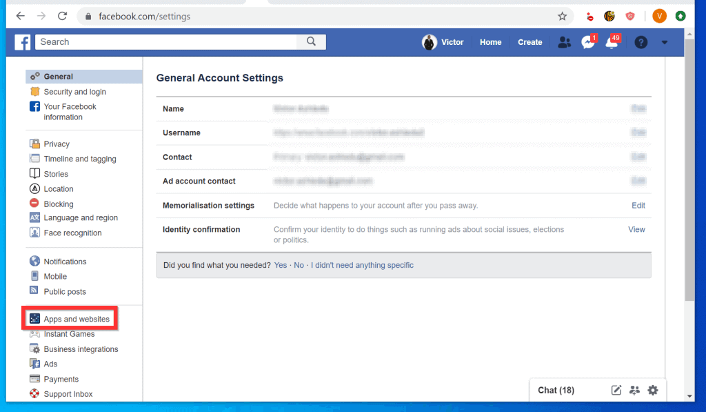 Unlink Spotify from Facebook