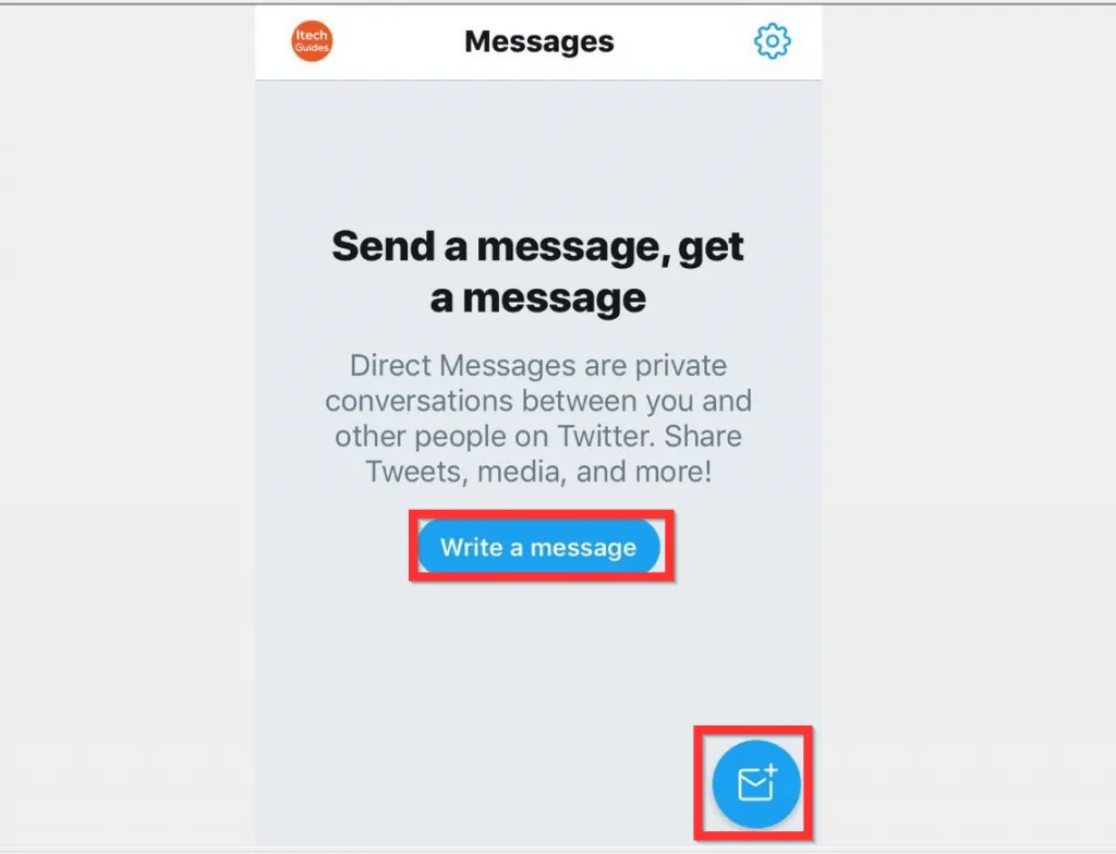 How to DM on Twitter from iPhone