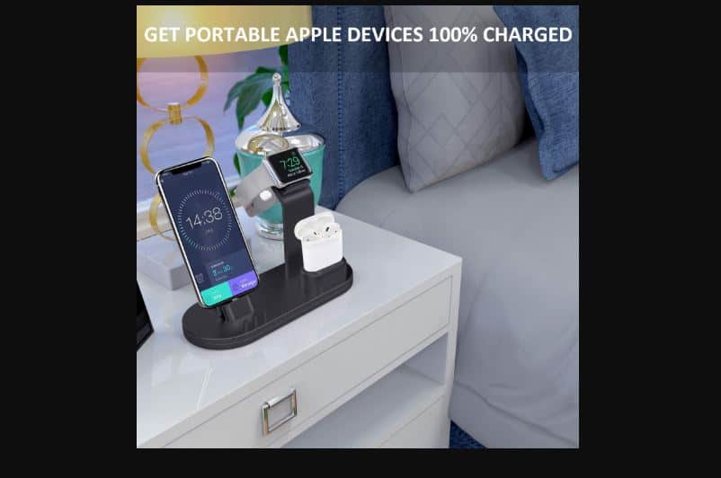 First Mothers Day Gifts: OLEBR 3 in 1 Charging Stand 