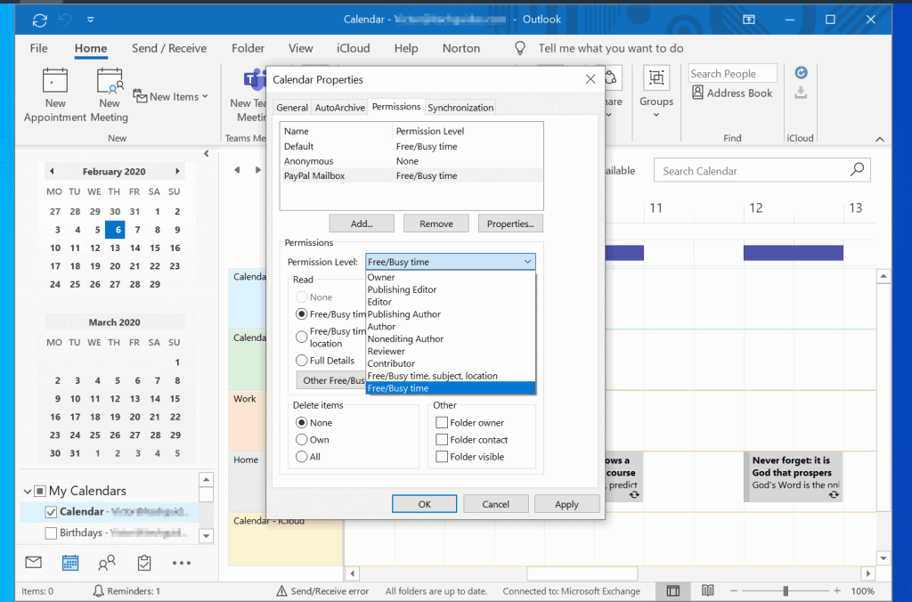 How to Share Outlook Calendar (3 Methods)