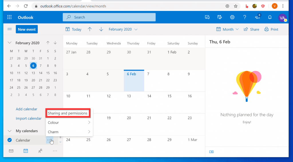 How to Share Outlook Calendar (3 Methods)