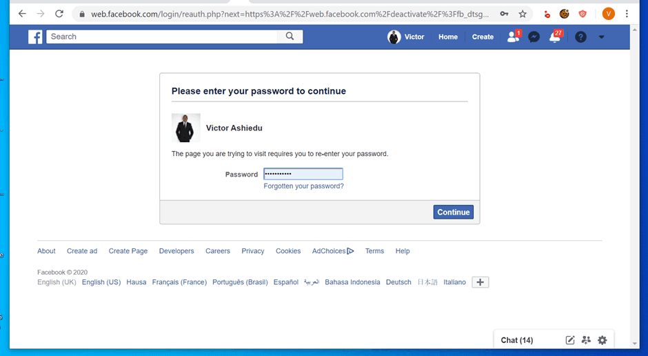 How to Temporarily Deactivate Facebook from a PC, Android or iPhone