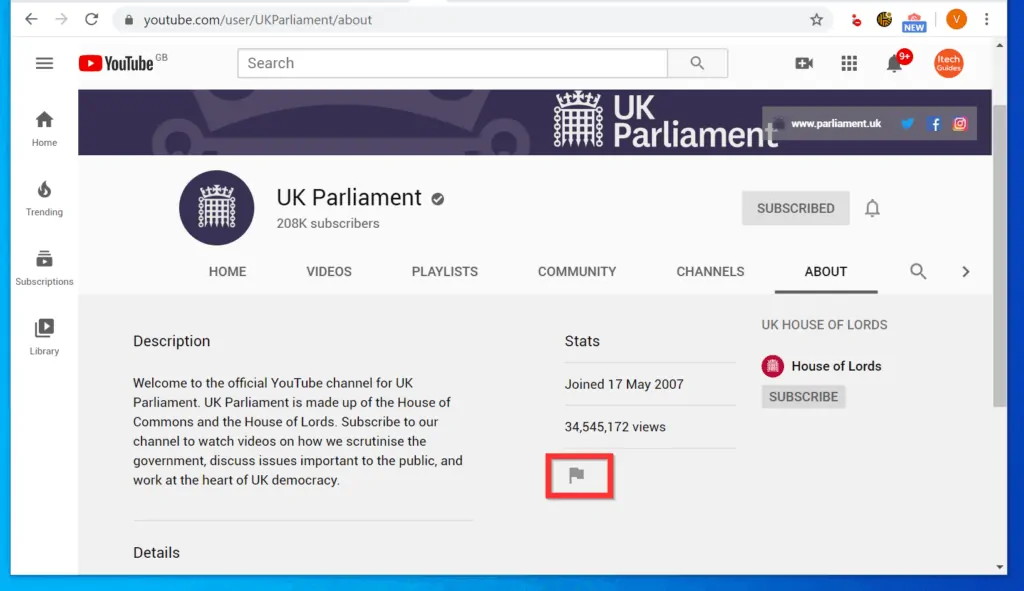 How to Block YouTube Channels from a PC (YouTube.com)