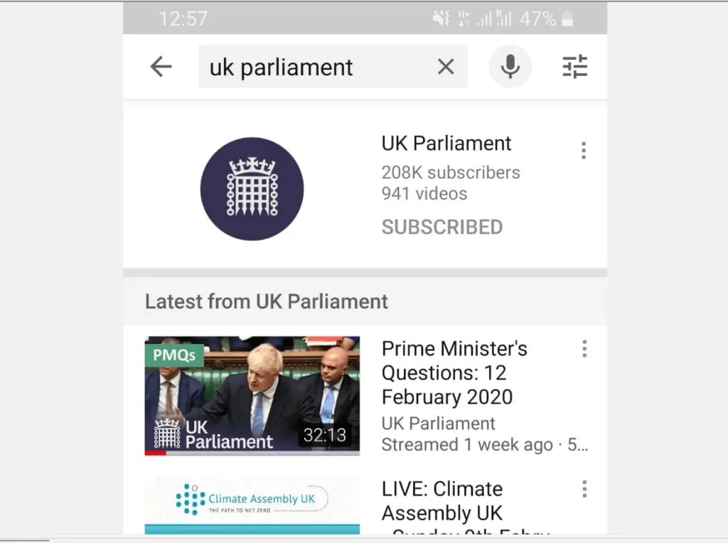 How to Block YouTube Channels from Android