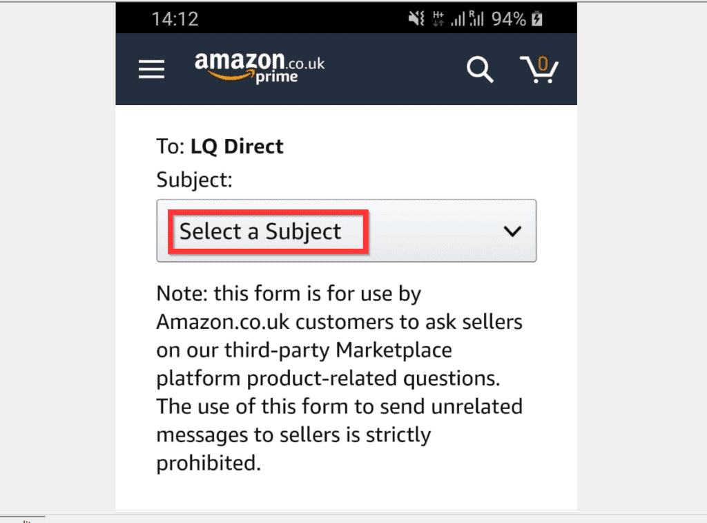 How to Contact Seller on Amazon from a PC, iPhone or Android