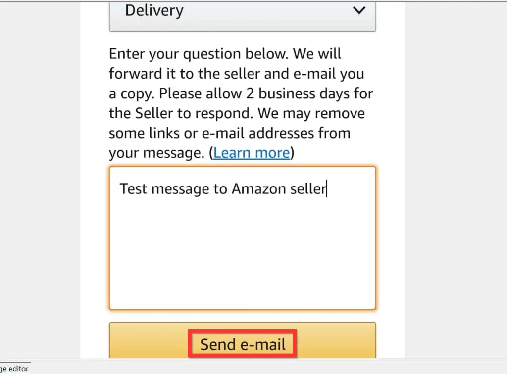 How to Contact Seller on Amazon from a Smartphone