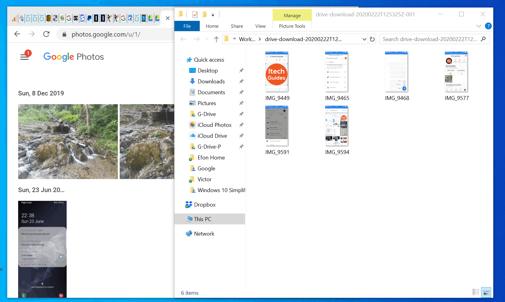 How to move photos from google drive to google photos