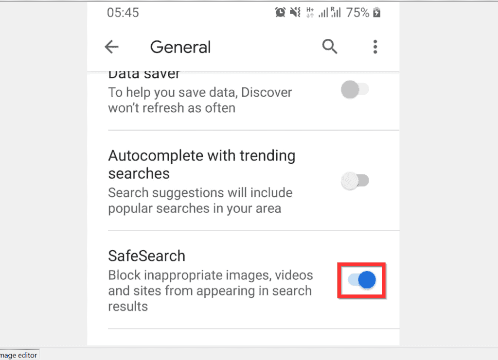 How To Turn Off Safe Search On Google