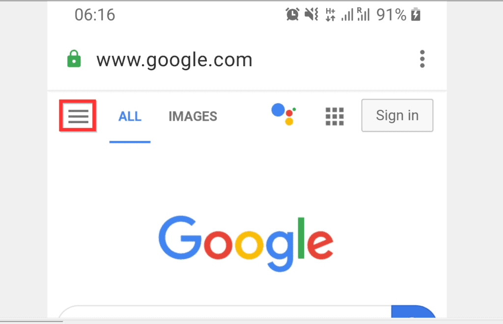 How to Turn off Safe Search from a Smartphone's Browser