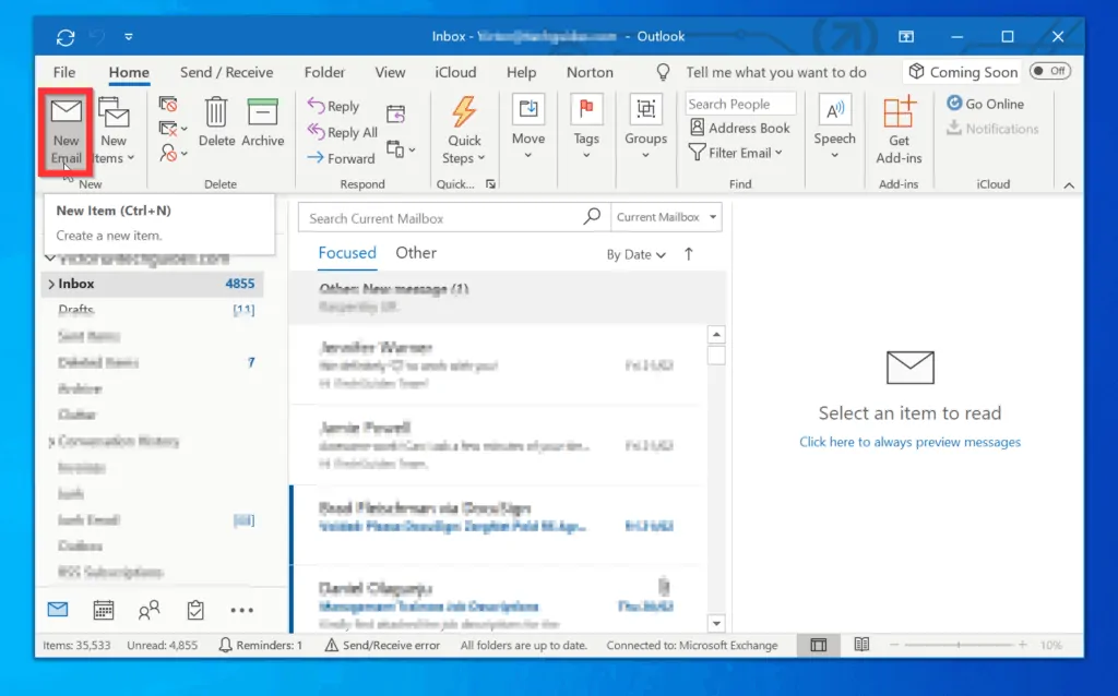 How to Bcc in Outlook - Itechguides