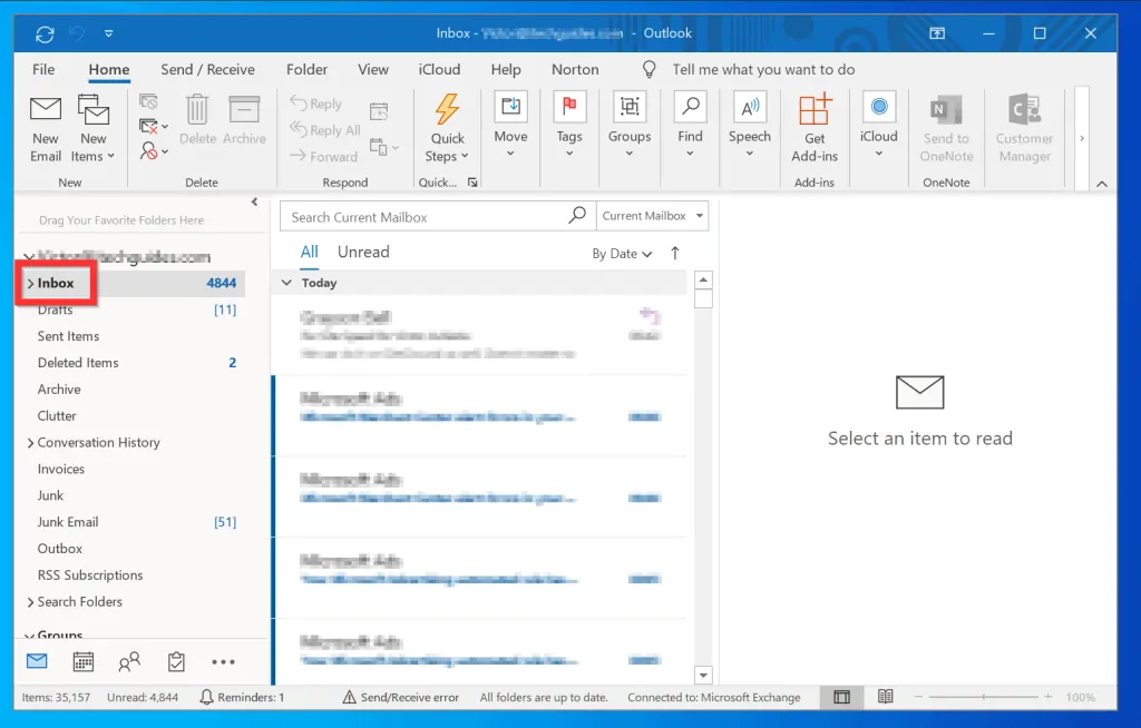 How to Share Outlook Calendar from Outlook Client (Windows 10)