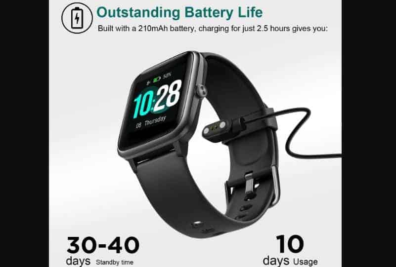 Birthday Gift Ideas: Letsfit Smart Watch, Fitness Tracker with Heart Rate Monitor  