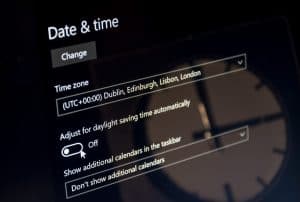 How to Change Time on Windows 10