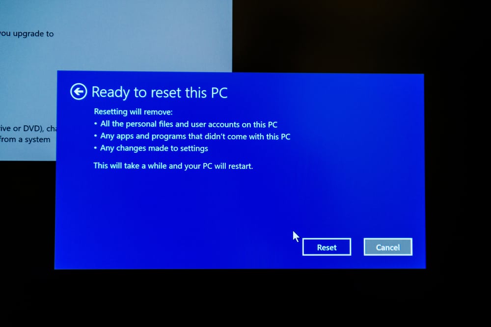 How to Reformat Windows 10