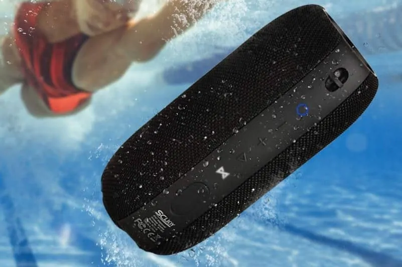 Best Waterproof Speaker: SCIJOY Waterproof Portable Wireless Speaker