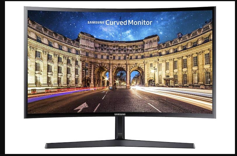 Best Gaming Monitor Under 200USD: Samsung LC27F398FWNXZA Samsung C27F398 27 Inch Curved LED Monitor  