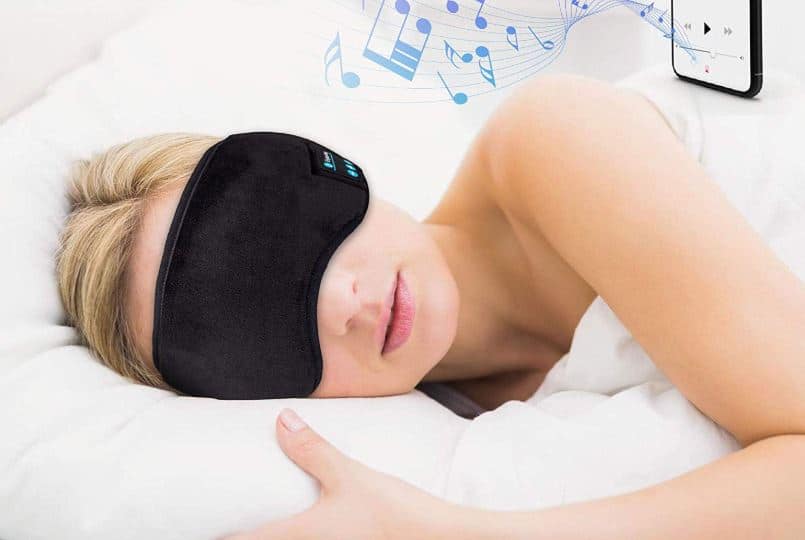 Gift Ideas For Friends: Sleep Headphones Bluetooth Eye Mask 