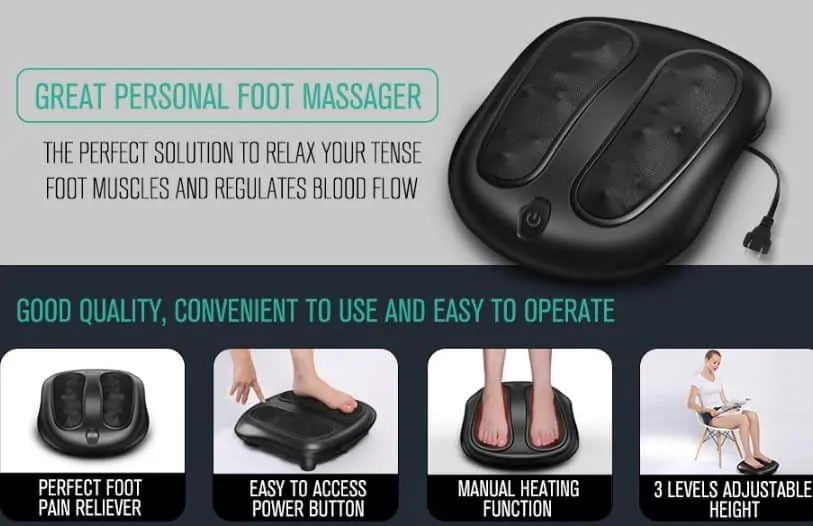 Gift ideas For Parents: Nekteck Foot Massager 