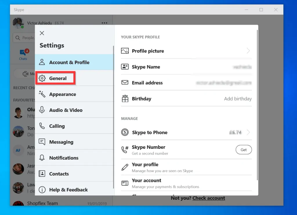 How to Stop Skype from Starting Automatically on Windows 10 - Step 2: Remove Skype from System Tray and Sign Out