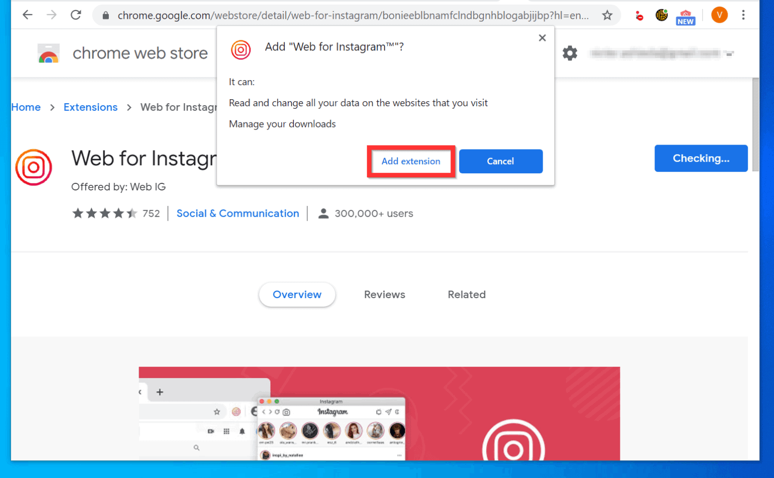  how to download instagram photos on pc from chrome or firefox
