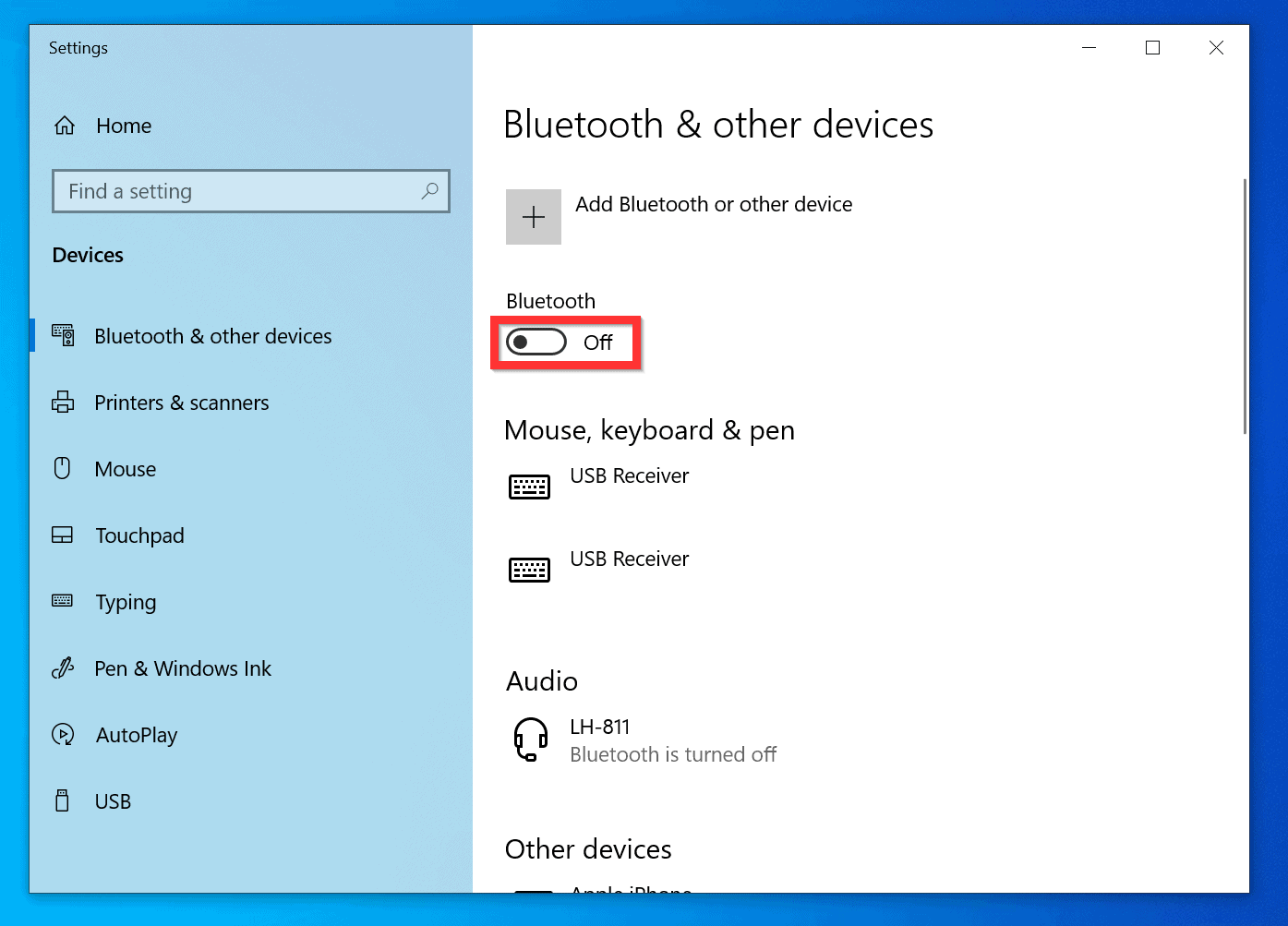 How To Turn On Bluetooth On Windows 10
