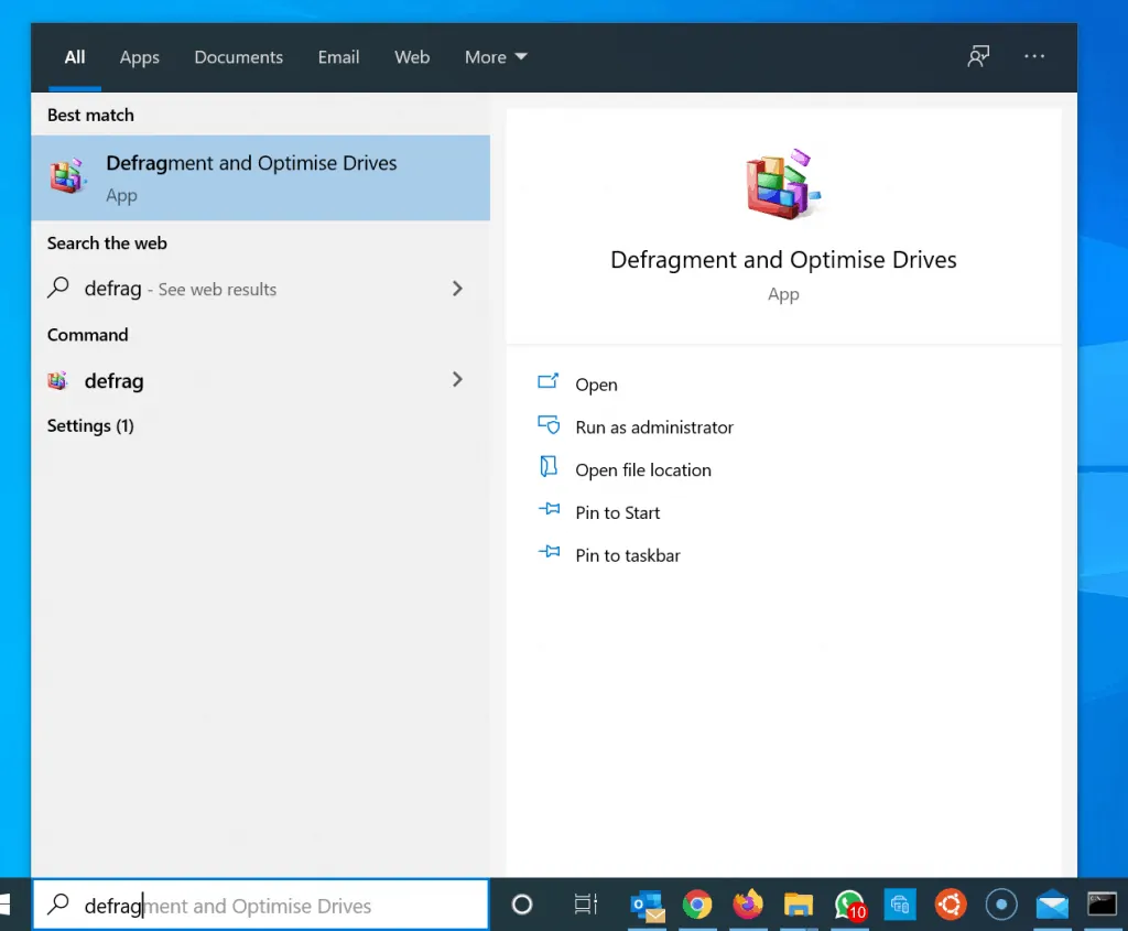 How to Defrag Windows 10 - Itechguides