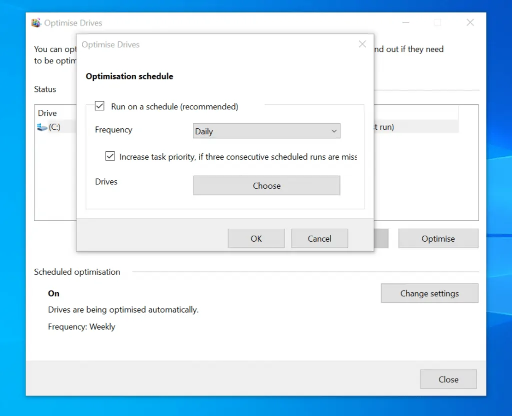 How to Defrag Windows 10 with Defragment Tool