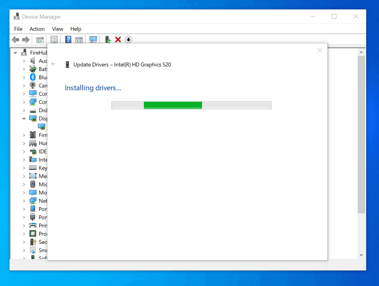 How to update graphics driver windows 10 itechguides