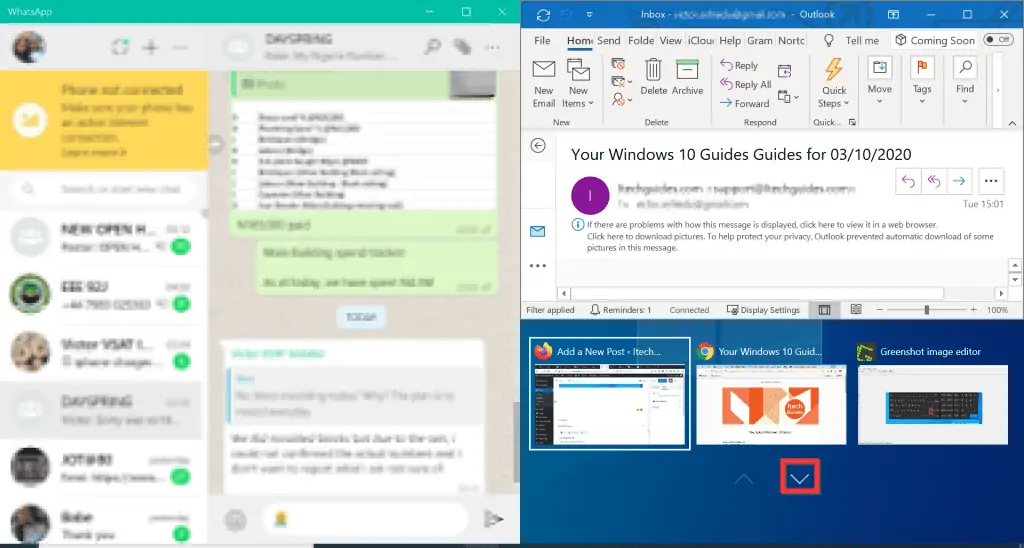 How to Split Screen on Windows 10 into 3 Screens