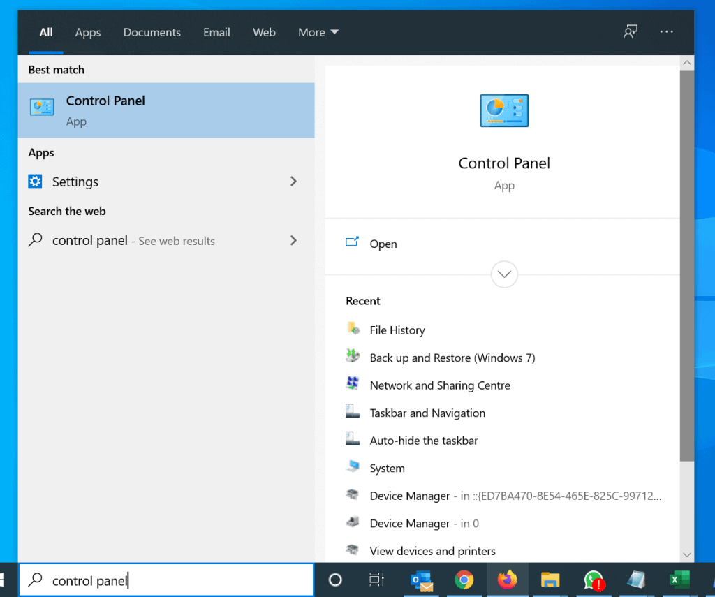 How to View Hidden Files on Windows 10 from Control Panel