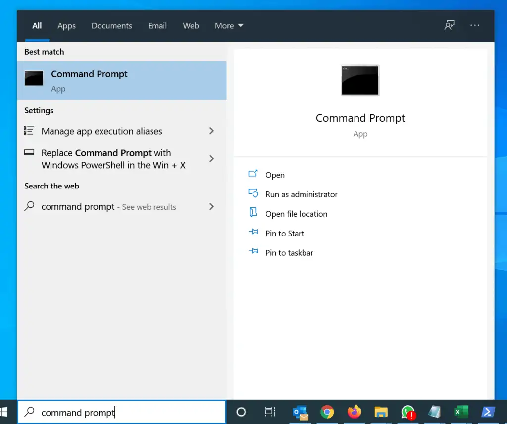 How to Find IP Address on Windows 10 with Command Prompt