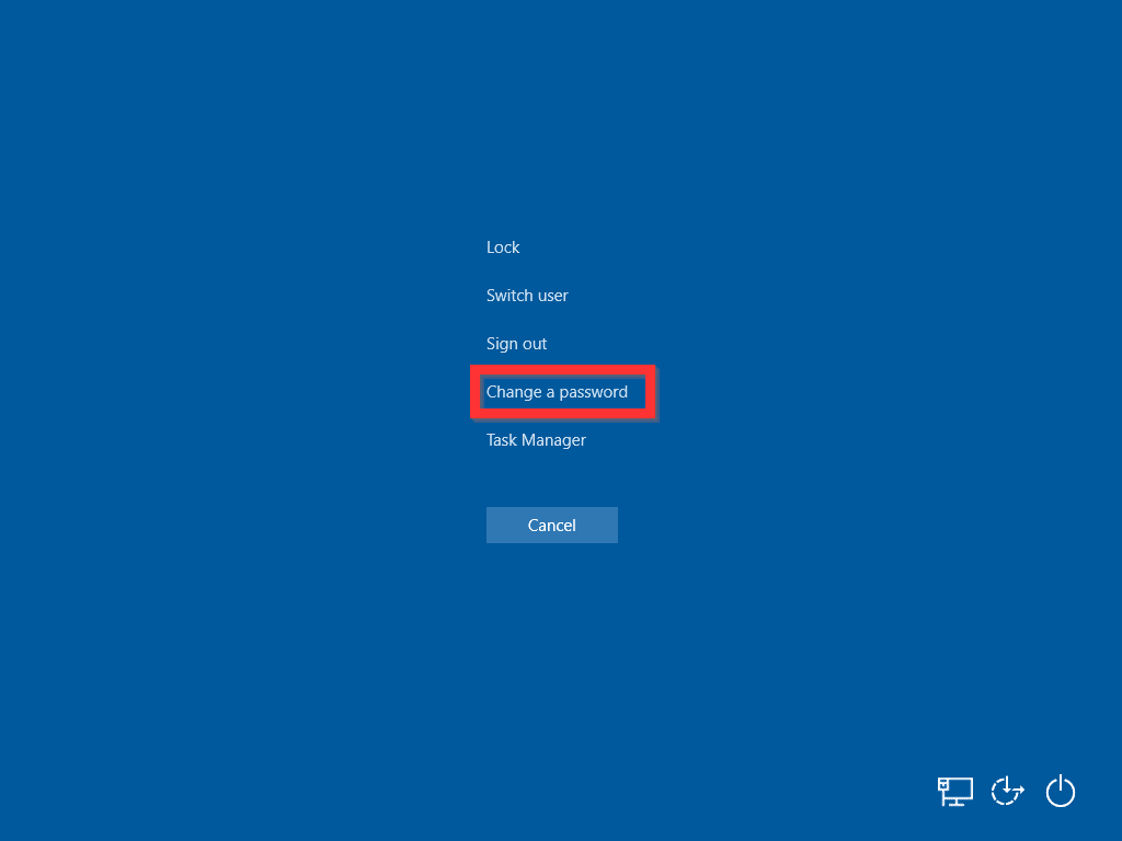 How to Change Password on Windows 10 with Ctrl + Alt + Del