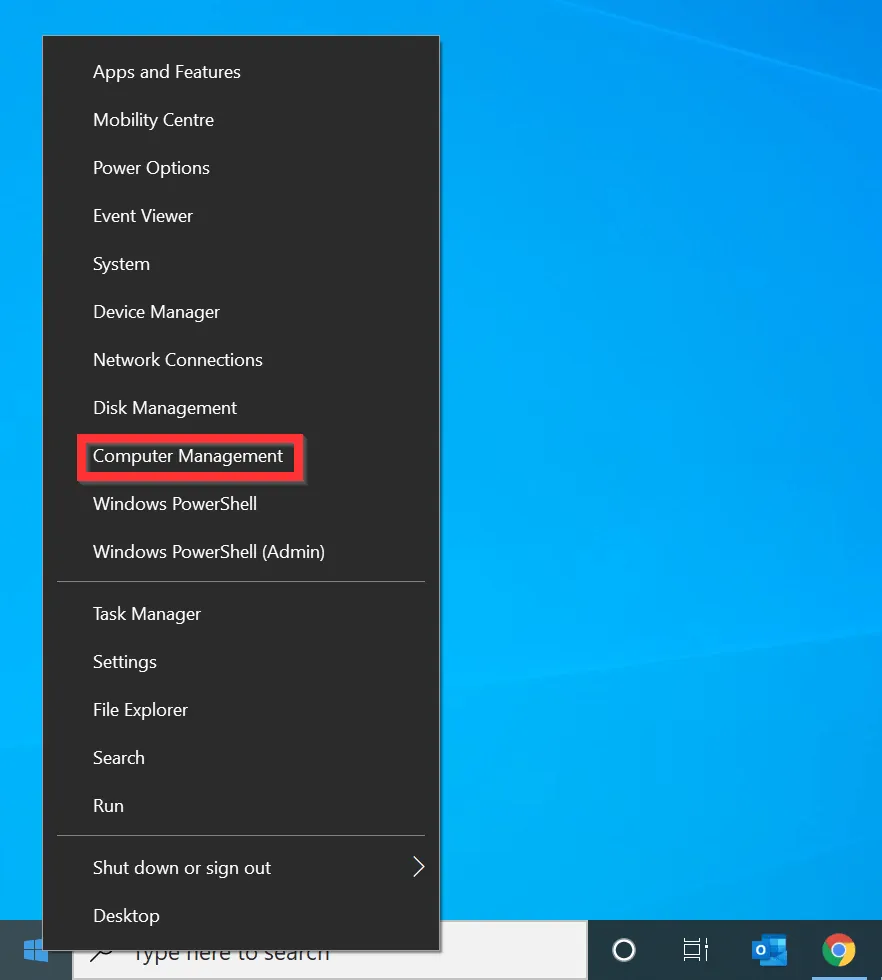 Step 1 to Remove Microsoft Account from Windows 10: Create a New Local Account