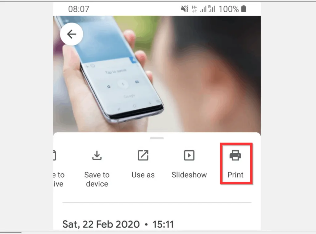 How to Print from Google Photos - Itechguides