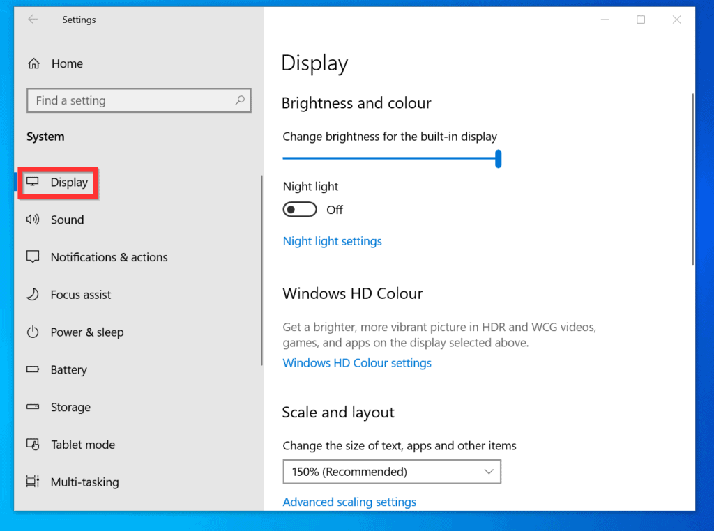 how To Change refresh rate windows 10 Itechguides how To Change refresh rate windows 10 Itechguides