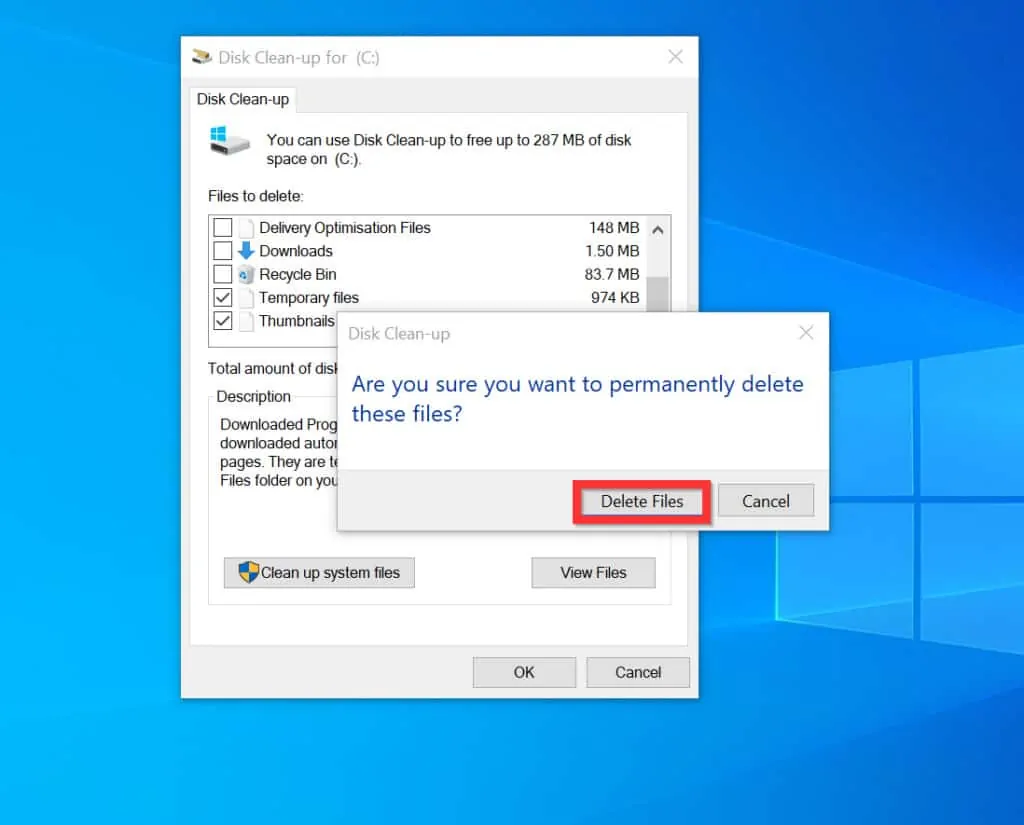 How to Delete Temporary Files on Windows 10 - Itechguides