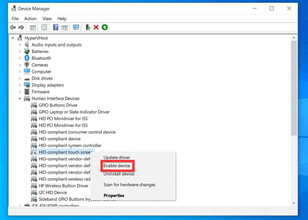 How to Disable Touch Screen on Windows 10 Itechguides