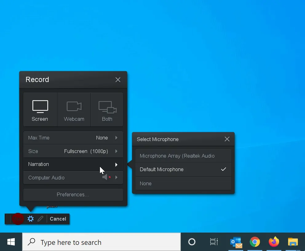 How to Record Video on Windows 10 with Screencast-O-Matic