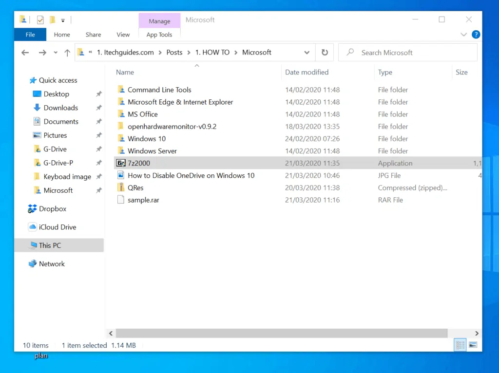 How to Open RAR Files on Windows 10 Itechguides