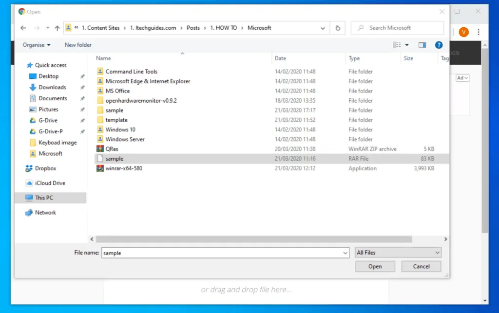 How to Open RAR Files on Windows 10 Itechguides
