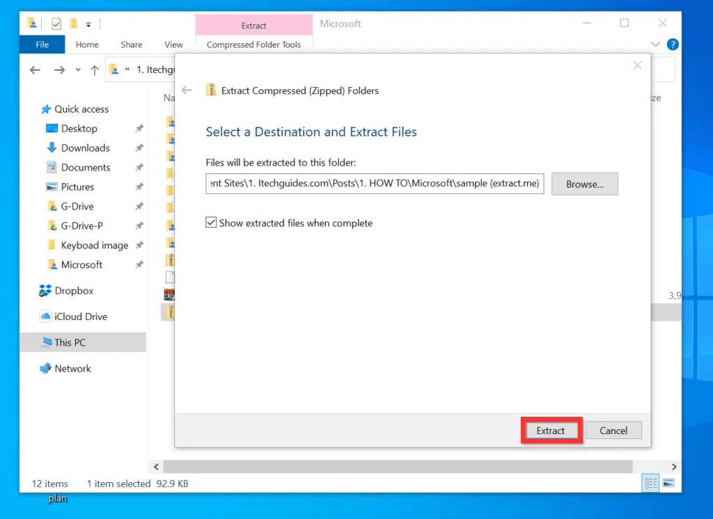 How to Open RAR Files on Windows 10 Itechguides